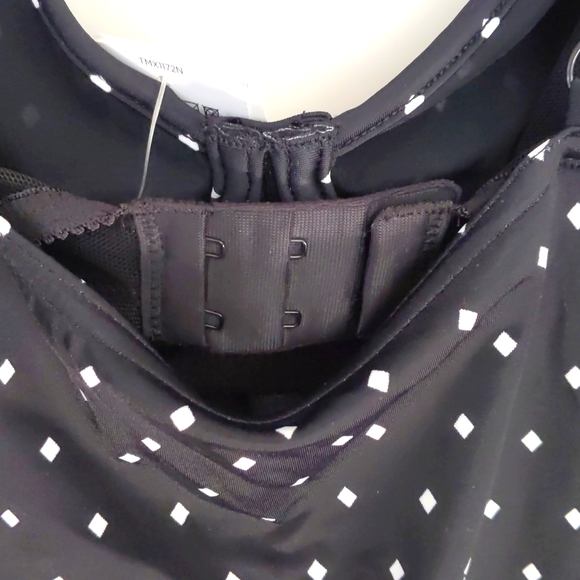 Freya Jewel Cove Underwire, Bra Size Tankini Top. Black/White. Multiple Sizes. - Picture 5 of 7